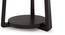 Jones Glass Top Side Table (Mahogany Finish) by Urban Ladder - Ground View Design 1 - 195047