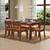 Arabia kerry 6 seater dining table set bo tk lp