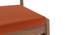 Arabia XXL - Kerry 8 Seater Dining Table Set (Teak Finish, Burnt Orange) by Urban Ladder