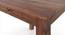 Arabia Storage - Kerry 4 Seater Dining Table Set (Teak Finish, Burnt Orange) by Urban Ladder