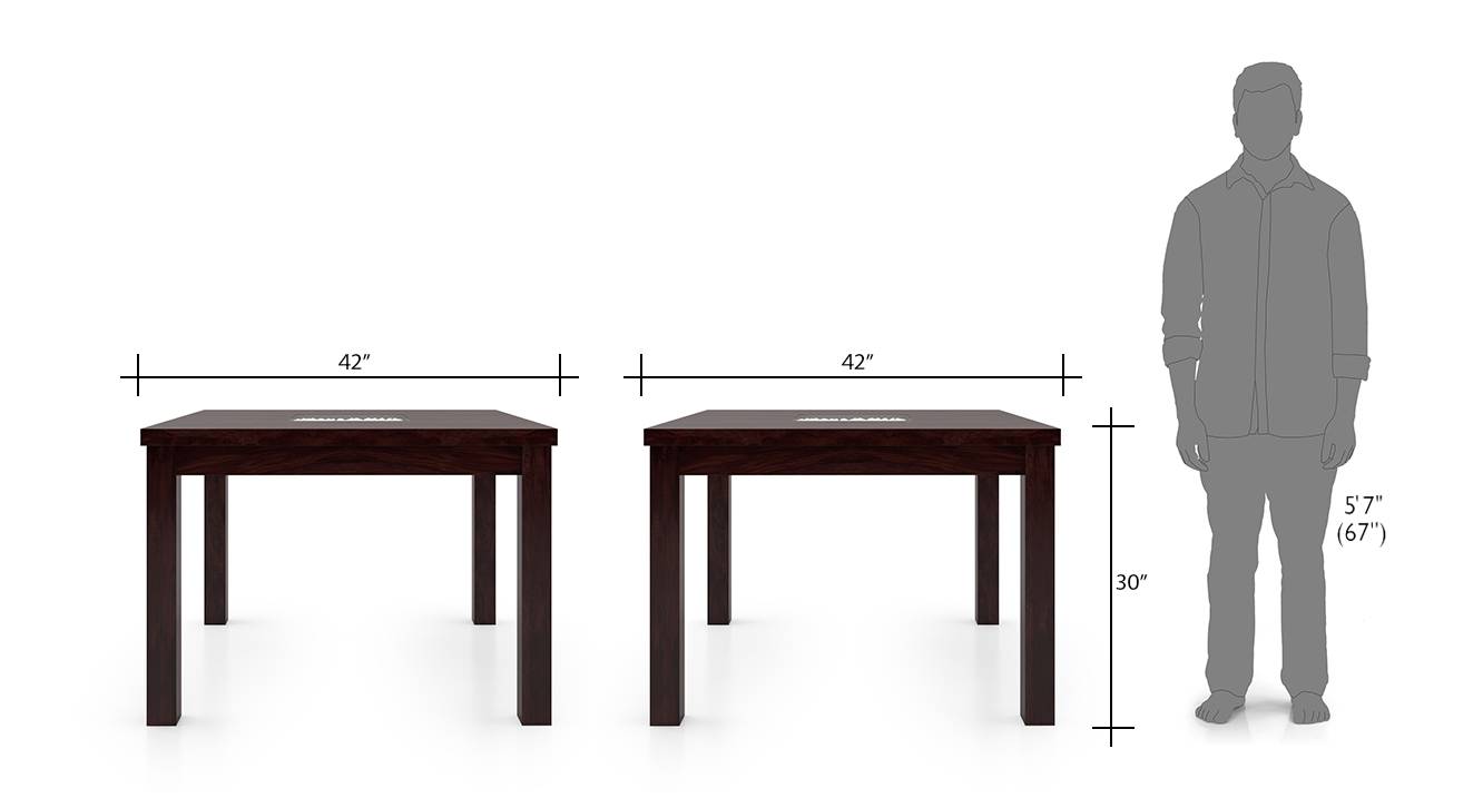 Brighton square kerry 4 seater dining table set mh bo 9
