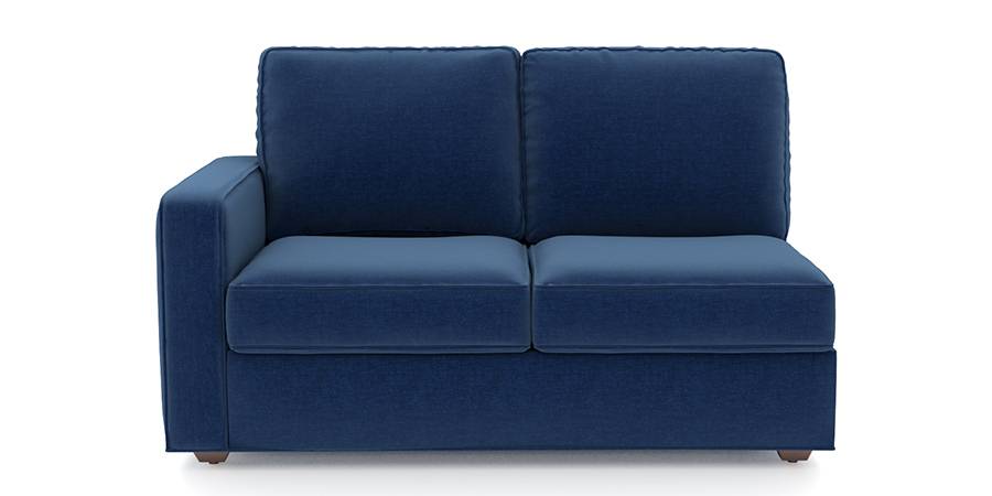 Apollo Sofa Set (Cobalt, Fabric Sofa Material, Compact Sofa Size, Firm Cushion Type, Sectional Sofa Type, Right Aligned 2 Seater Sofa Component, Regular Back Type, Regular Back Height) by Urban Ladder - Design 1 - 197485