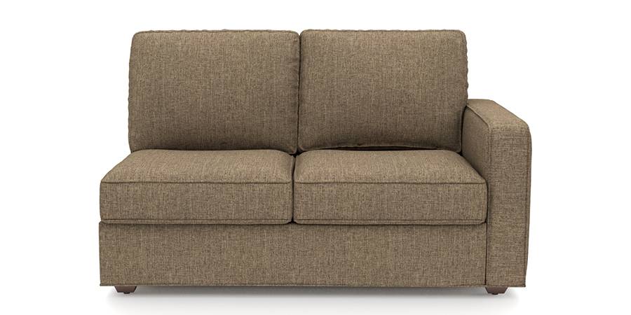 Apollo Sofa Set (Dune, Fabric Sofa Material, Compact Sofa Size, Firm Cushion Type, Sectional Sofa Type, Left Aligned 2 Seater Sofa Component, Regular Back Type, Regular Back Height) by Urban Ladder - Design 1 - 197521