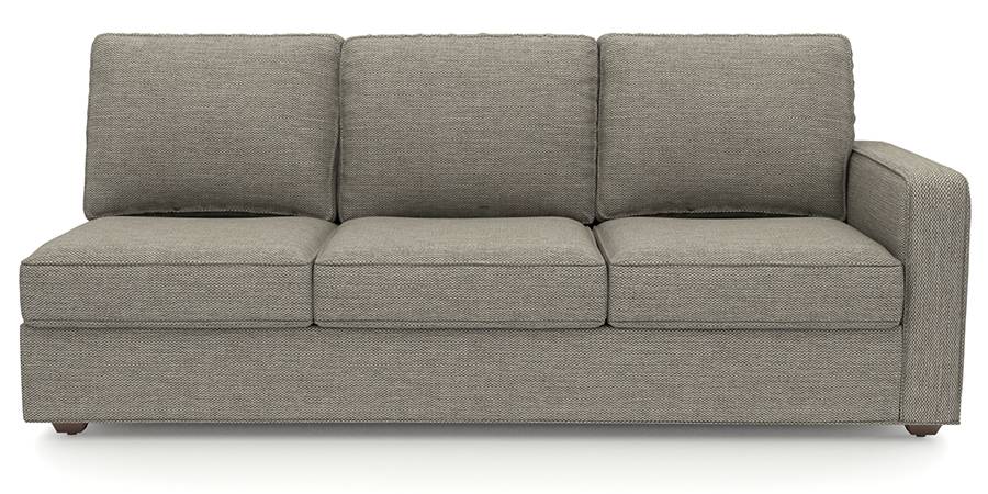 Apollo Sofa Set (Mist, Fabric Sofa Material, Compact Sofa Size, Firm Cushion Type, Sectional Sofa Type, Left Aligned 3 Seater Sofa Component, Regular Back Type, Regular Back Height) by Urban Ladder - Design 1 - 197827