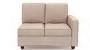 Apollo Sofa Set (Fabric Sofa Material, Compact Sofa Size, Soft Cushion Type, Sectional Sofa Type, Left Aligned 2 Seater Sofa Component, Sandshell Beige, Regular Back Type, Regular Back Height) by Urban Ladder - Design 1 - 197882