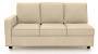 Apollo Sofa Set (Fabric Sofa Material, Regular Sofa Size, Soft Cushion Type, Sectional Sofa Type, Right Aligned 3 Seater Sofa Component, Birch Beige) by Urban Ladder