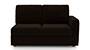 Apollo Sofa Set (Dark Earth, Fabric Sofa Material, Regular Sofa Size, Soft Cushion Type, Sectional Sofa Type, Left Aligned 2 Seater Sofa Component, Regular Back Type, Regular Back Height) by Urban Ladder - Design 1 - 198218