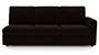Apollo Sofa Set (Dark Earth, Fabric Sofa Material, Regular Sofa Size, Soft Cushion Type, Sectional Sofa Type, Left Aligned 3 Seater Sofa Component, Regular Back Type, Regular Back Height) by Urban Ladder - Design 1 - 198220