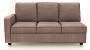 Apollo Sofa Set (Fabric Sofa Material, Regular Sofa Size, Soft Cushion Type, Sectional Sofa Type, Right Aligned 3 Seater Sofa Component, Daschund Brown) by Urban Ladder