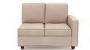 Apollo Sofa Set (Fabric Sofa Material, Regular Sofa Size, Soft Cushion Type, Sectional Sofa Type, Left Aligned 2 Seater Sofa Component, Sandshell Beige, Regular Back Type, Regular Back Height) by Urban Ladder - Design 1 - 198594