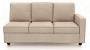 Apollo Sofa Set (Fabric Sofa Material, Regular Sofa Size, Soft Cushion Type, Sectional Sofa Type, Left Aligned 3 Seater Sofa Component, Sandshell Beige, Regular Back Type, Regular Back Height) by Urban Ladder - Design 1 - 198596