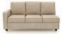 Apollo Sofa Set (Fabric Sofa Material, Regular Sofa Size, Soft Cushion Type, Sectional Sofa Type, Right Aligned 3 Seater Sofa Component, Sandshell Beige, Regular Back Type, Regular Back Height) by Urban Ladder - Design 1 - 198600