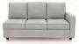 Apollo Sofa Set (Fabric Sofa Material, Regular Sofa Size, Soft Cushion Type, Sectional Sofa Type, Left Aligned 3 Seater Sofa Component, Vapour Grey, Regular Back Type, Regular Back Height) by Urban Ladder - Design 1 - 198680