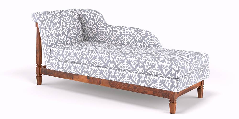 Malabar Wooden Sofa (Smoke Grey) Urban Ladder