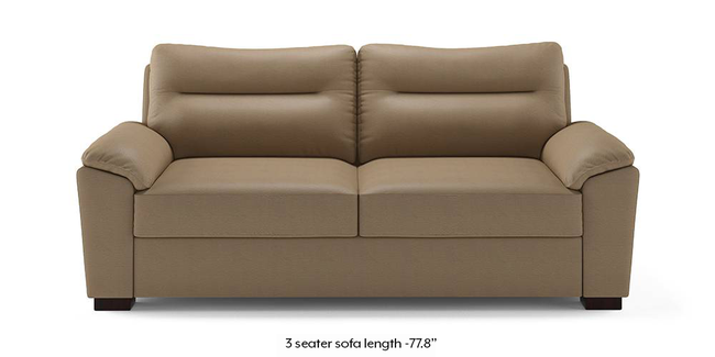Adelaide Compact Leatherette Sofa (Cappuccino) (2-seater Custom Set - Sofas, None Standard Set - Sofas, Cappuccino, Leatherette Sofa Material, Compact Sofa Size, Soft Cushion Type, Regular Sofa Type)