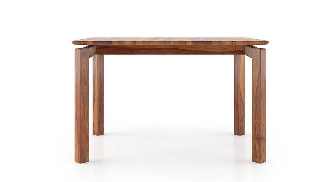 Catria 4 Seater Dining Table (Teak Finish) by Urban Ladder - Cross View Design 1 - 200675