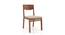 Catria - Kerry 4 Seater Dining Set (Teak Finish, Wheat Brown) by Urban Ladder