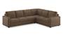 Apollo Sofa Set (Dune, Fabric Sofa Material, Regular Sofa Size, Soft Cushion Type, Corner Sofa Type, Corner Master Sofa Component, Regular Back Type, Regular Back Height) by Urban Ladder - - 200918