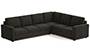 Apollo Sofa Set (Fabric Sofa Material, Regular Sofa Size, Soft Cushion Type, Corner Sofa Type, Corner Master Sofa Component, Graphite Grey, Regular Back Type, Regular Back Height) by Urban Ladder - - 200922