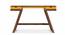 Truman Study Table (Teak Finish, Passion Flower) by Urban Ladder - Front View Design 1 - 201804