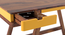 Truman Study Table (Teak Finish, Passion Flower) by Urban Ladder - Design 1 Zoomed Image Image 1 - 201806