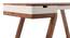 Truman Study Table (Teak Finish, Creamy Crust) by Urban Ladder - Design 1 Ground View - 201812