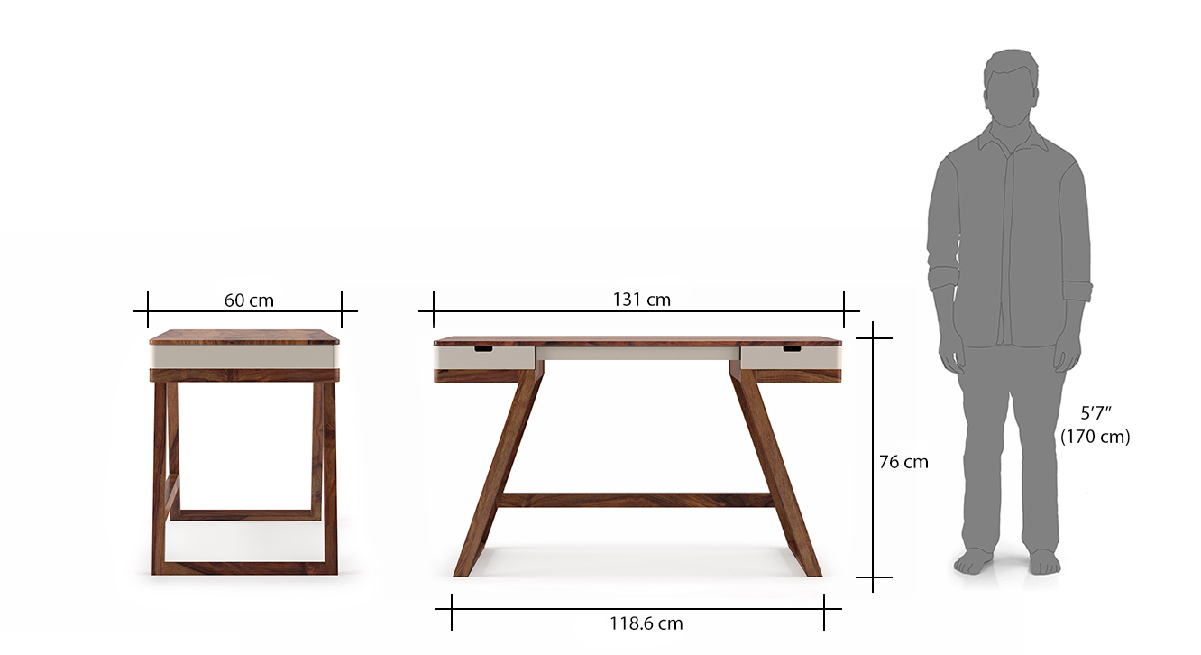 Study top table measurements