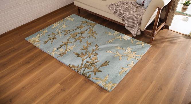 Dilshad Hand Tufted Carpet (91 x 152 cm  (36" x 60") Carpet Size) by Urban Ladder - Design 1 Full View - 202616