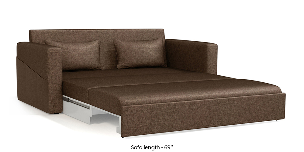 Camden Sofa Bed Mocha Brown Urban Ladder Camden Sofa Bed Mocha Brown