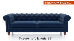 Winchester Fabric Sofa (Cobalt Blue)