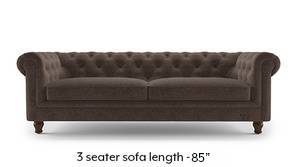 Winchester Fabric Sofa (Daschund Brown) Winchester Fabric Sofa (Daschund Brown)
