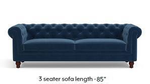 Winchester Fabric Sofa (Lapis Blue) Winchester Fabric Sofa (Lapis Blue)