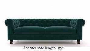 Winchester Fabric Sofa (Malibu Blue)