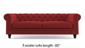 Winchester Fabric Sofa (Salsa Red)