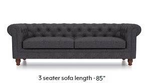 Winchester Fabric Sofa (Steel Grey) Winchester Fabric Sofa (Steel Grey)