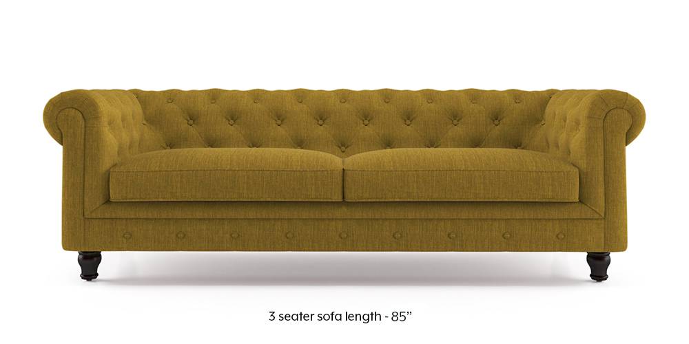 Winchester Fabric Sofa (Olive Green) (1-seater Custom Set - Sofas, None Standard Set - Sofas, Olive, Fabric Sofa Material, Regular Sofa Size, Regular Sofa Type) by Urban Ladder - - 208856