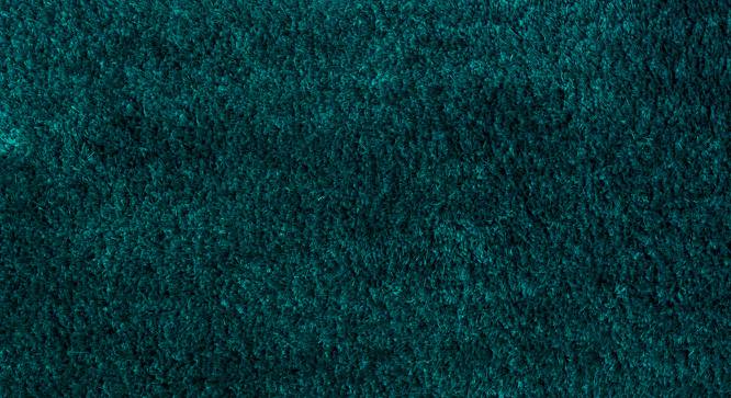 Linton Shaggy Rug (91 x 152 cm  (36" x 60") Carpet Size, Teal) by Urban Ladder - Front View Design 1 - 210005