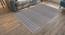 Rivoli Dhurrie (Grey, 91 x 152 cm  (36" x 60") Carpet Size) by Urban Ladder - Design 1 Full View - 210061