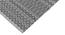 Rivoli Dhurrie (Grey, 91 x 152 cm  (36" x 60") Carpet Size) by Urban Ladder - Design 1 Side View - 210063