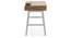 Terry Study Table (Golden Oak Finish) by Urban Ladder - Design 1 Side View - 210180
