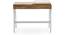 Terry Study Table (Golden Oak Finish) by Urban Ladder - Rear View Design 1 - 210181