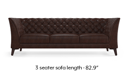 Leather Sofa Sets Buy Leather Sofas Online At Best Prices Urban Ladder
