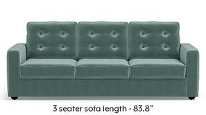 Apollo Tufted Sofa (Dusty Turquoise Velvet) Apollo Tufted Sofa (Dusty Turquoise Velvet)