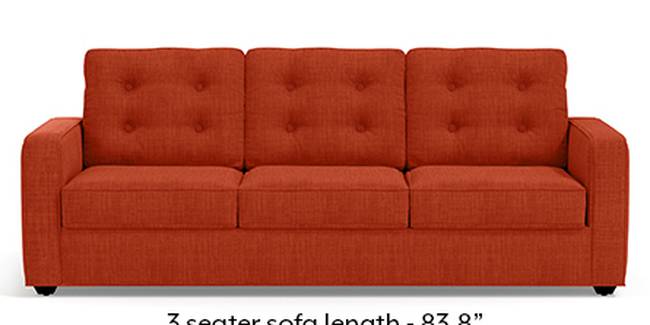 Apollo Sofa Set (Lava, Fabric Sofa Material, Regular Sofa Size, Soft Cushion Type, Regular Sofa Type, Master Sofa Component, Tufted Back Type, Regular Back Height)