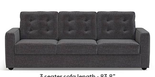 Apollo Sofa Set (Smoke, Fabric Sofa Material, Regular Sofa Size, Soft Cushion Type, Regular Sofa Type, Master Sofa Component, Tufted Back Type, Regular Back Height)