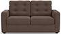 Apollo Sofa Set (Fabric Sofa Material, Compact Sofa Size, Soft Cushion Type, Regular Sofa Type, Individual 2 Seater Sofa Component, Daschund Brown, Tufted Back Type, Regular Back Height) by Urban Ladder