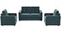 Apollo Sofa Set (Fabric Sofa Material, Compact Sofa Size, Malibu, Soft Cushion Type, Regular Sofa Type, Master Sofa Component, Tufted Back Type, Regular Back Height) by Urban Ladder