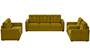 Apollo Sofa Set (Olive Green, Fabric Sofa Material, Compact Sofa Size, Soft Cushion Type, Regular Sofa Type, Master Sofa Component, Tufted Back Type, Regular Back Height) by Urban Ladder - - 212000