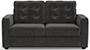 Apollo Sofa Set (Smoke, Fabric Sofa Material, Compact Sofa Size, Soft Cushion Type, Regular Sofa Type, Individual 2 Seater Sofa Component, Tufted Back Type, Regular Back Height) by Urban Ladder - - 212143