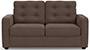 Apollo Sofa Set (Fabric Sofa Material, Regular Sofa Size, Soft Cushion Type, Regular Sofa Type, Individual 2 Seater Sofa Component, Daschund Brown, Tufted Back Type, Regular Back Height) by Urban Ladder